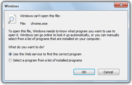 5 Ways To Fix Or Restore Broken .Exe .Lnk .Com Association Caused By Virus • Raymond.cc