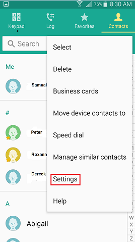 Android Settings