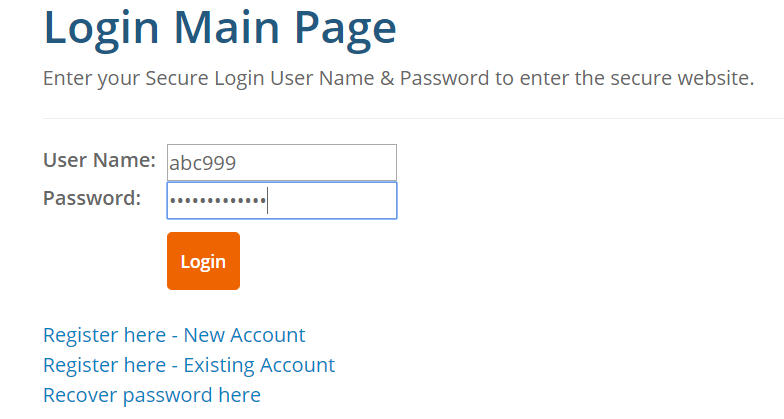 login