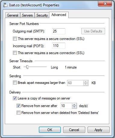 Leave a copy on the server