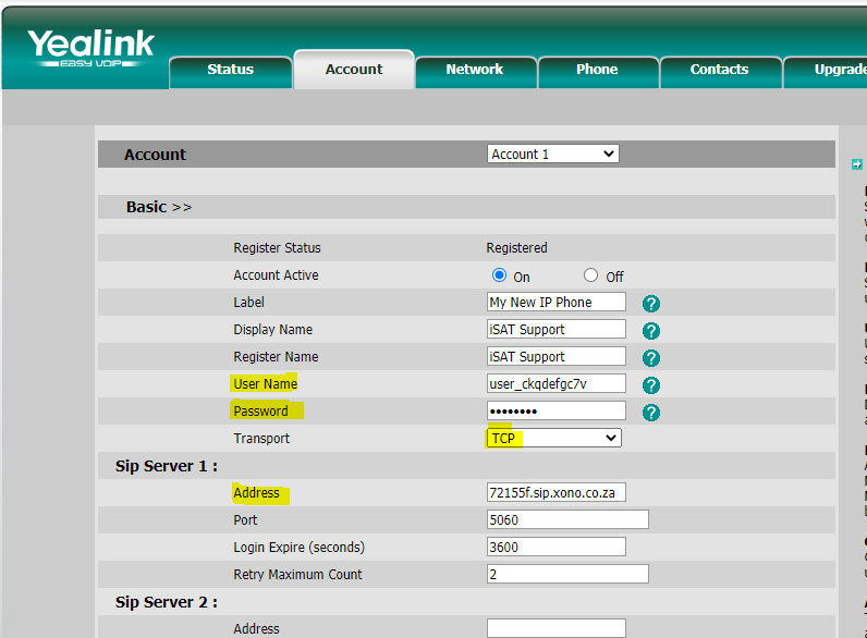 How To Setup a Yealink SIPT20P IP Phone