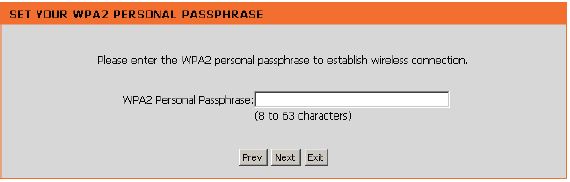 Personal Passphrase